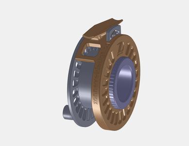Hubless Fly Reel