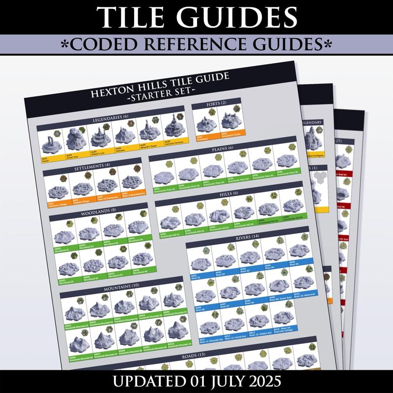 Hexton Hills Tile Guides