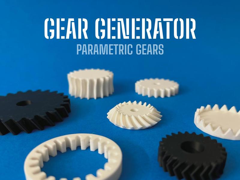 Gear Generator - Parametric Gears & Racks