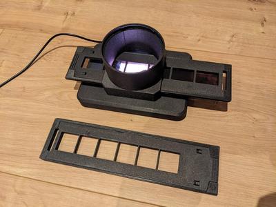 Nikon Z 70-200 F2.8 film scanner + Minolta Dimage Scan Dual III AF-2840 film holder trays