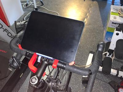 Universal iPad Holder for Exercise Bike (Home Trainer)