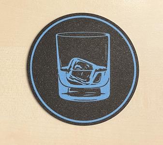 Whiskey coaster