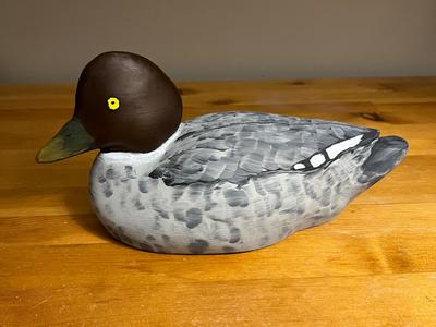Barrow's Goldeneye Duck Decoy - Hen