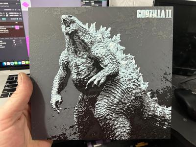 Godzilla 2 Hueforge