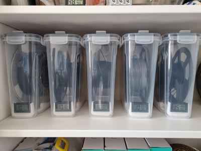 Cereal box - Dry box - Spool and Dessiccant holder