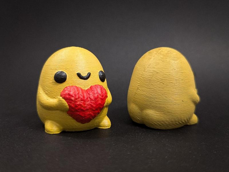Knitted Valentine Potato