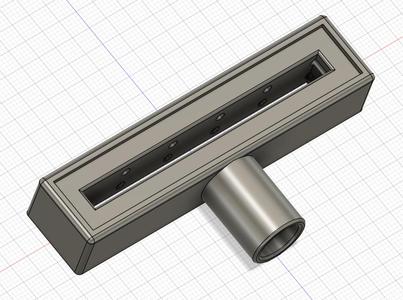 Fan blade vacuum attachment