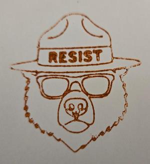 Resist Stamp