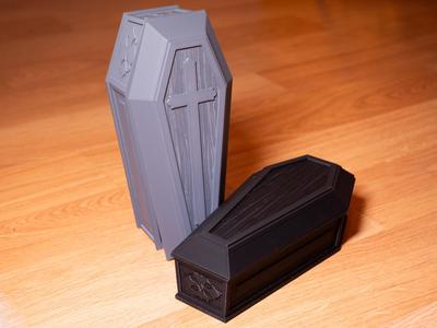Dracula's Coffin - 1/12 Scale Prop Container