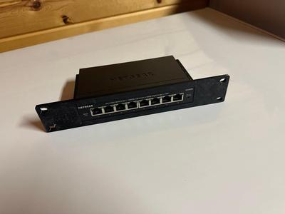 NetGear GS308E 10" Mini Rack