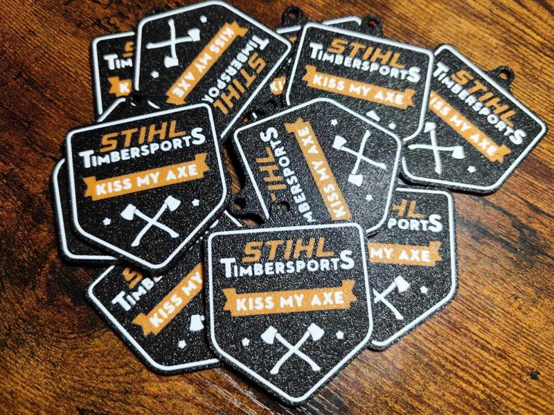 Stihl timbersports keychain