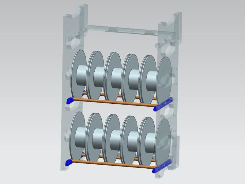 AMS Stacking System Upgrade to 5 Filaments