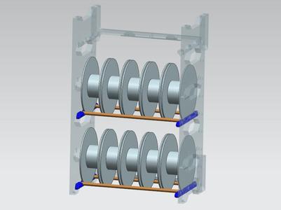 AMS Stacking System Upgrade to 5 Filaments