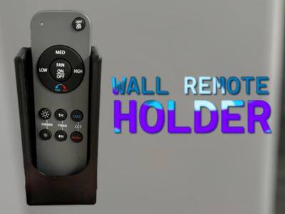 Wall Remote Holder