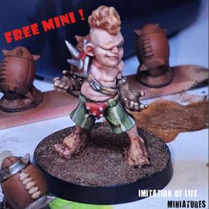 Bingo Whackins, Chaotic Halfling Fantasy Football Player