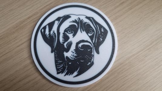 Labrador retriever coaster