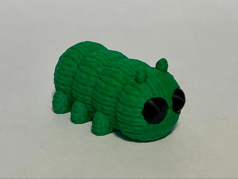 Cute Knitted Caterpillar