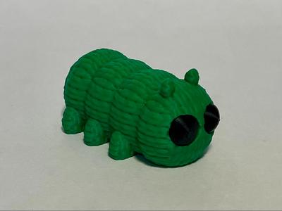 Cute Knitted Caterpillar