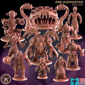 Dungeon Ulduar Part2 BUNDLE (10 Unique pre-supported STLs)