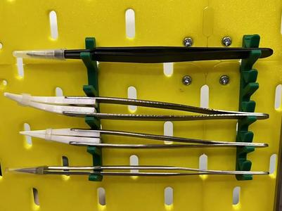 Tweezers Holder - IKEA Pegboard (5mm/3mm)
