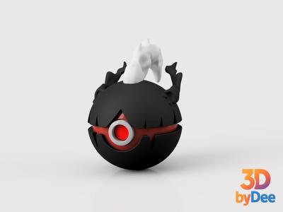 Darkrai Pokeball.3mf
