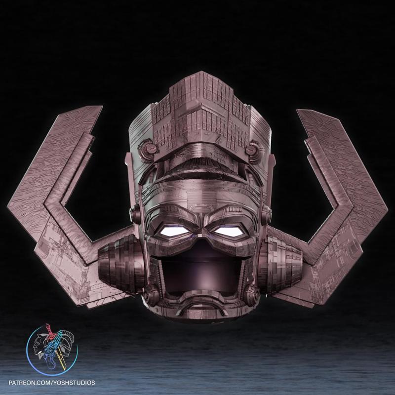 Galactus Movie Helmet 3D Printer STL File