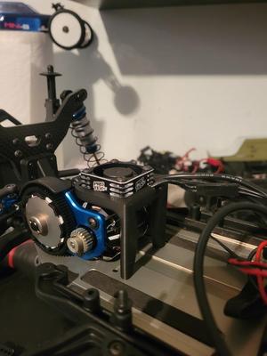 team associated 6.4 waterfall fan mount 