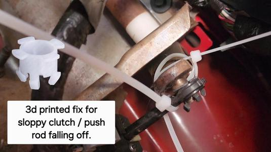 OBS ford clutch pedal bushing delete