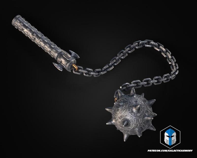 Dark Ages Flail - 3D Print Files