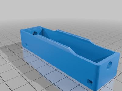 Flexing Battery Holders with Integrated Spring for high current using M4 nuts, bolt and copper sheet 