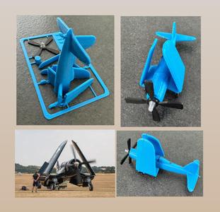 Corsair F2G with folded wings kit card