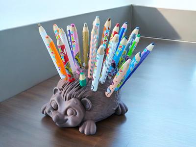 Hedgehog Pencil Organizer