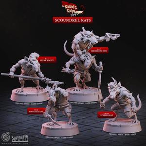 Scoundrel Rats (Pre-Supported) | Cast n Play