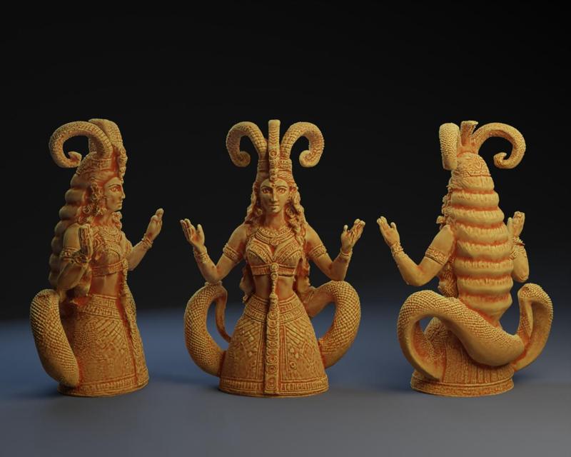 Minoan Snake Goddess #2