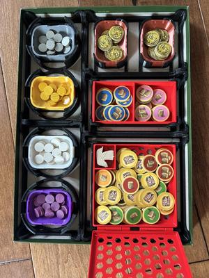 Hansa Board Game Insert and Trays