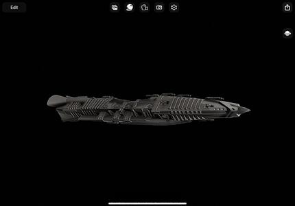 Battlestar Galactica Caprican Class Destroyer