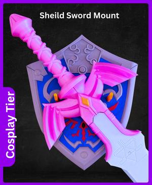 Legend Of Zelda Shield Mount For Sword | Wall Mount For Sword
