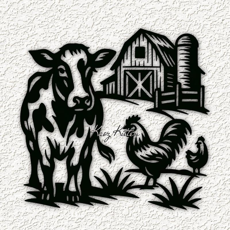 country farm 2 wall art home decor