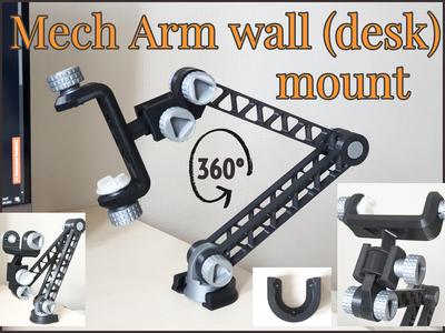 Mech Arm Wall (desk) mount