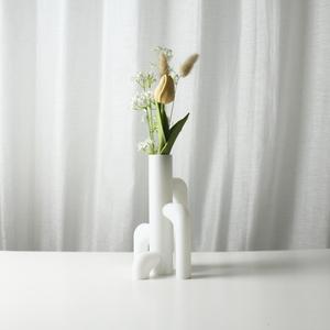 The Flow Vase STL 3D Print File, Home Decor Vase for Plants and Flowers, 3D Print STL