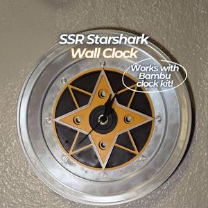 SSR Starshark Clock - For Bambu Clock Kit