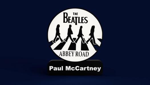 The Beatles Sign - LED Strip Compatible
