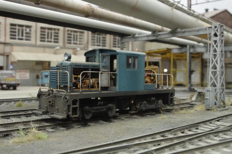 Whitcomb 45 ton partly disassembled static model H0
