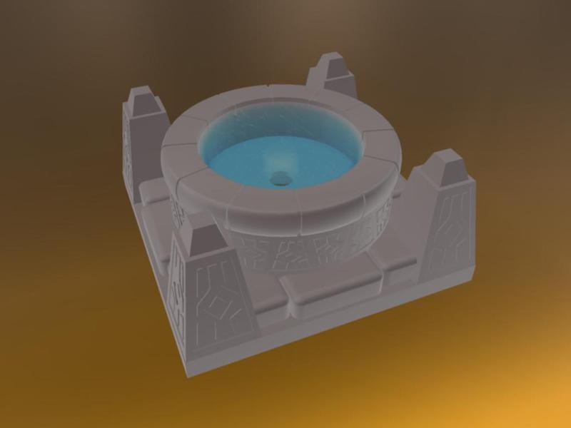 LED dwarven mystic pool