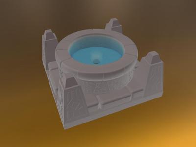 LED dwarven mystic pool