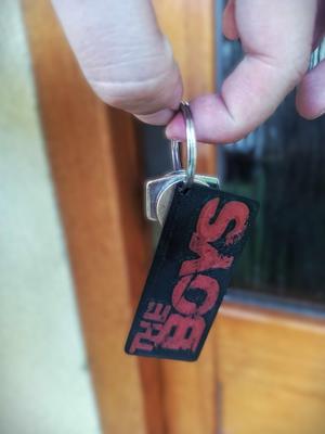 The Boys keychain