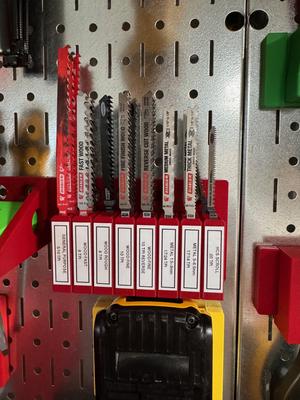 DDD Wall Control - Jigsaw Blade Holder