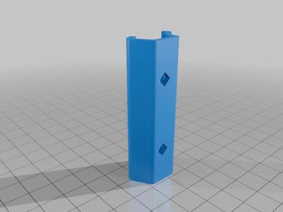 Parametric Wago connector 221-___ mounting rail