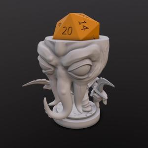 Mindslayer Assassin Dice Head
