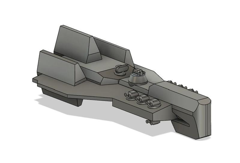 Crusader Class Corvette - Work in progress
